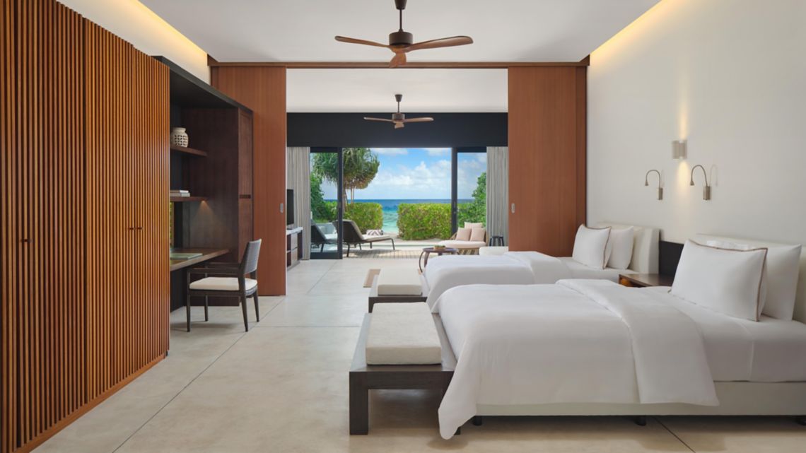Beach Villa with Pool at The Westin Maldives Miriandhoo Resort thumbnail 2